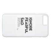 CONTINGENTEN: Rumi: Negeer angstig en droevig Case-Mate iPhone Case (Achterkant (Horizontaal))