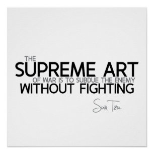 CONTINGENTEN: Sun Tzu - Opperste kunst Poster