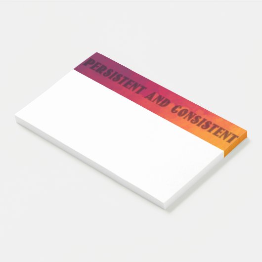 Continu en consistent verloop post-it® notes (Schuin)