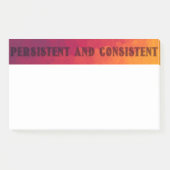 Continu en consistent verloop post-it® notes (Voorkant)