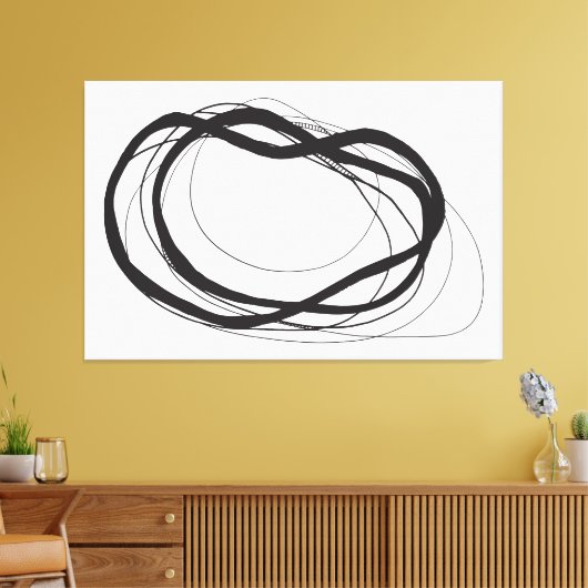 Continu horizontaal canvas afdruk (Insitu (Woonkamer))