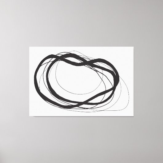 Continu horizontaal canvas afdruk (Voorkant)