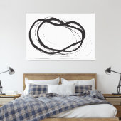 Continu horizontaal canvas afdruk (Insitu (Slaapkamer))