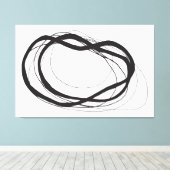 Continu horizontaal canvas afdruk (Insitu (Houten vloer))