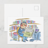 Continu leren briefkaart (Voorkant / Achterkant)