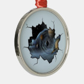 Continu leven metalen ornament (Rechts)