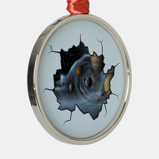 Continu leven metalen ornament (Rechts)