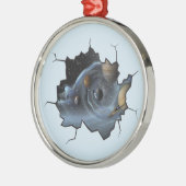 Continu leven metalen ornament (Links)