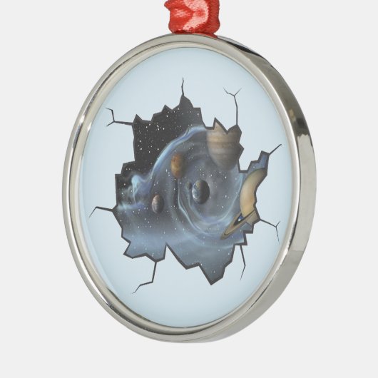 Continu leven metalen ornament (Links)