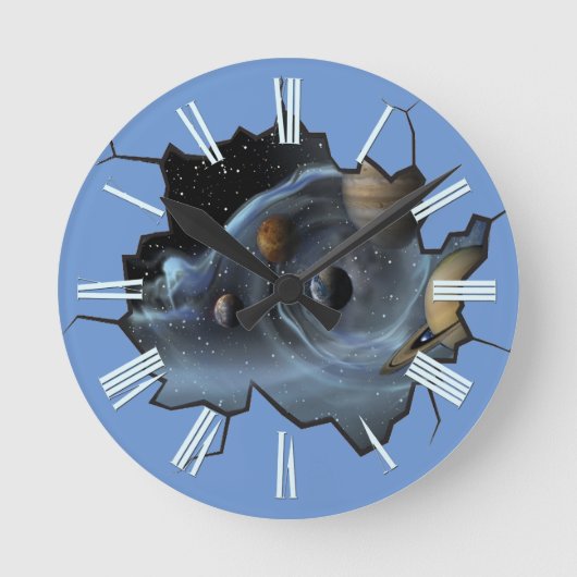 Continu leven ronde klok (Voorkant)