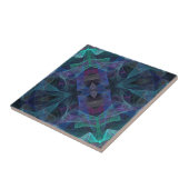 Continu overeenkomend patroon Fractal keramische t Tegeltje (Zijkant)