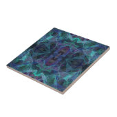 Continu overeenkomend patroon Fractal keramische t Tegeltje (Zijkant)