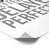 Continue verbetering is beter dan vertraagd poster (Hoek)