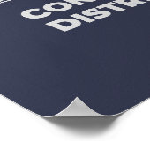 Continue verdeling Poster donkerder (Hoek)