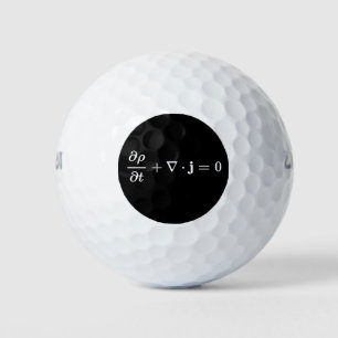 continuïteitsvergelijking alle natuurkundige gebie golfballen