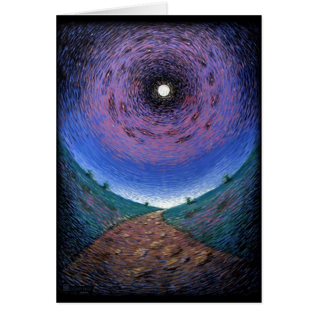 "Continuum" blanco kaart (Voorkant)