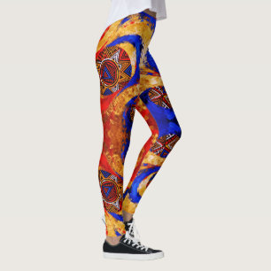 Continuum – Een Kleurrijke Viering van de Zwarte G Leggings