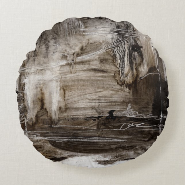 Continuüm I Rond Kussen (Voorkant)