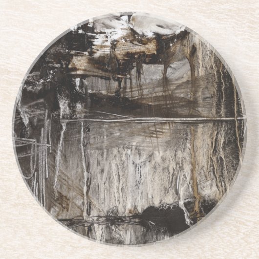 Continuüm II Zandsteen Onderzetter (Voorkant)