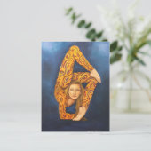 Contortionist 2 briefkaart (Staand voorkant)
