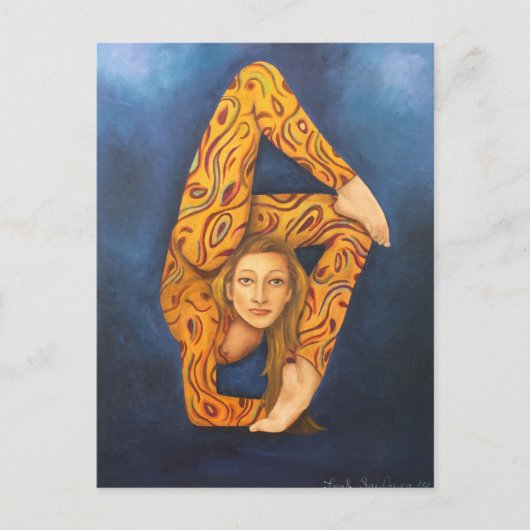 Contortionist 2 briefkaart (Voorkant)