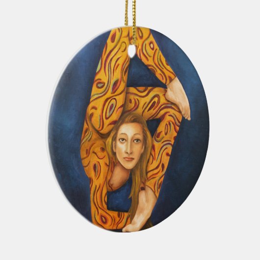 Contortionist 2 keramisch ornament (Rechts)