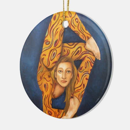 Contortionist 2 keramisch ornament (Links)