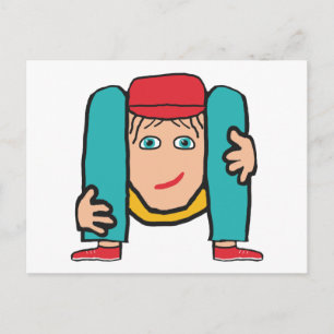 Contortionist Briefkaart