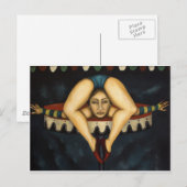 Contortionist Briefkaart (Voorkant / Achterkant)