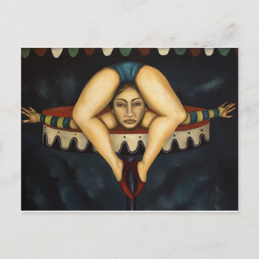 Contortionist Briefkaart (Voorkant)