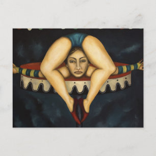 Contortionist Briefkaart