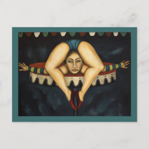 Contortionist Briefkaart