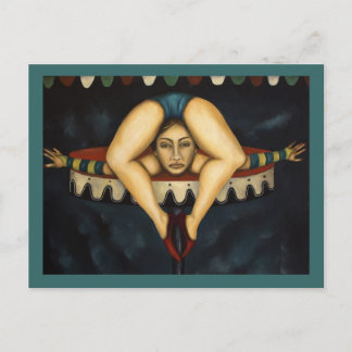 Contortionist Briefkaart