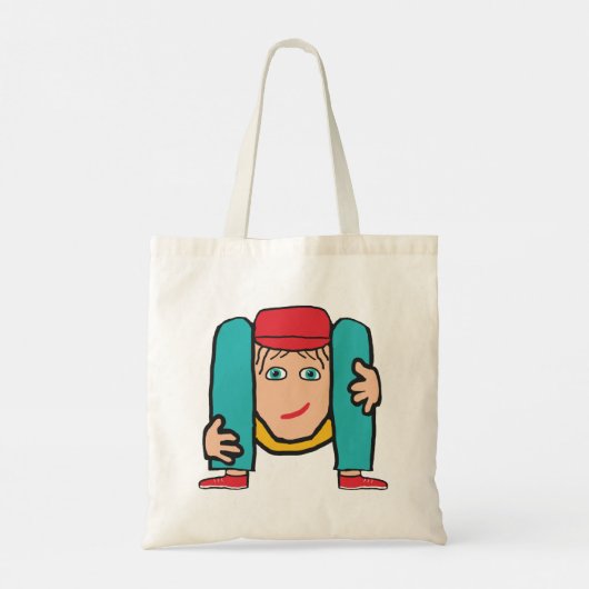 Contortionist Tote Bag (Achterkant)