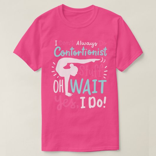 contortionistische vervorming t-shirt (Design voorkant)