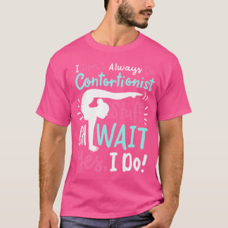 contortionistische vervorming t-shirt