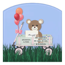 Contour Acryl Kamer Deur Teken Nieuwe Baby Meisje