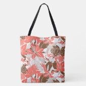 Contour Hawaii Tropical Lily and Protea Beach Bag Tote Bag (Achterkant)