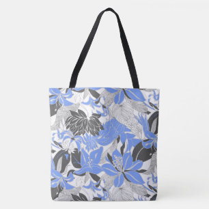 Contour Hawaii Tropical Lily and Protea Beach Bag Tote Bag
