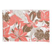 Contour Hawaii Tropical Lily en Protea Floral Kussensloop (Voorkant)