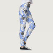 Contour Hawaii Tropical Lily en Protea Floral Leggings (Rechts)