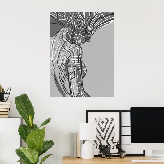 contour poster (Thuiskantoor)