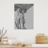 contour poster (Keuken)