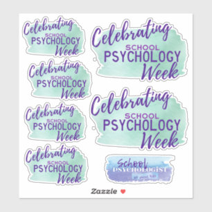Contour Sticker Collectie op school Psychology Wee