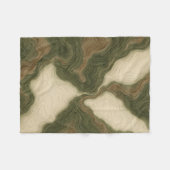 Contour Valley Worpdeken Fleece Deken (Voorkant (Horizontaal))