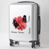 Contour Vinyl Sticker Bagage Vlinder Dahlia (Koffer)