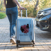 Contour Vinyl Sticker Bagage Vlinder Dahlia (Koffer Insitu)