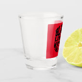 Contour voor zwarte liften shot glas (Links)