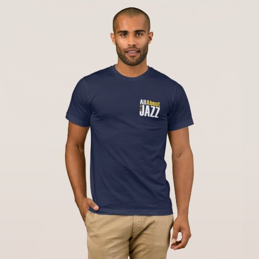 Contoured Fit T-Shirt met logo aan voor- en achter (Voorkant volledig)