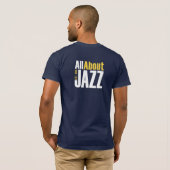 Contoured Fit T-Shirt met logo aan voor- en achter (Achterkant volledig)
